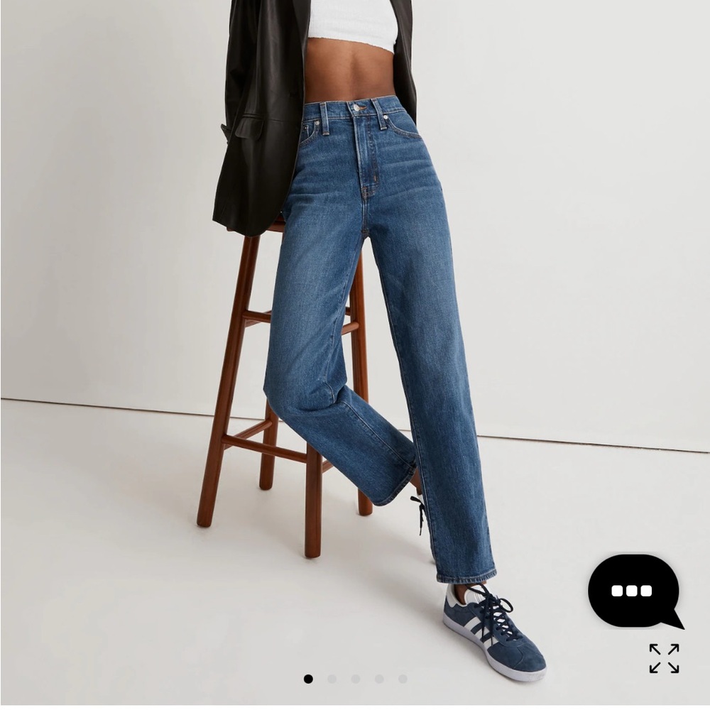Madewell perfect vintage straight jeans